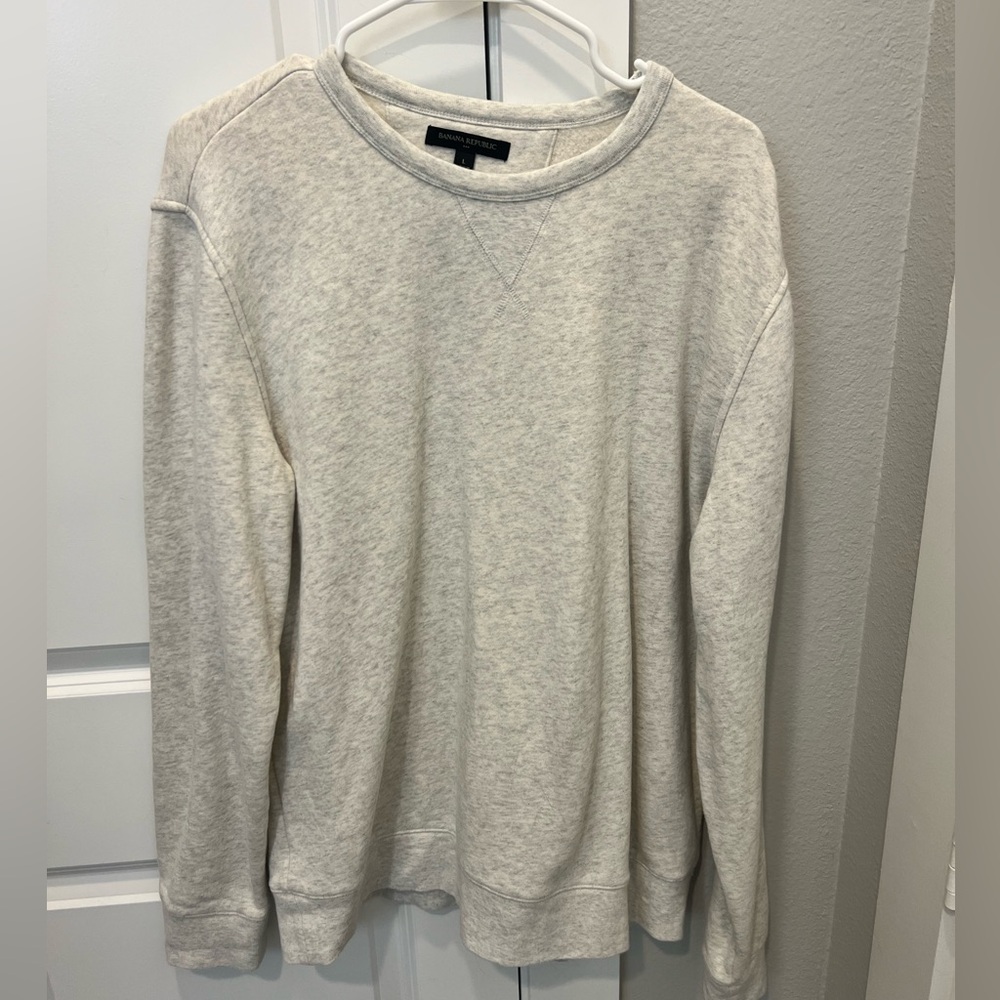 Banana Republic Unisex Oatmeal Sweatshirt